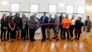 Photo of the McKinley School Lofts grand opening on Sept. 13;