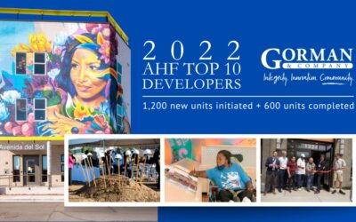 Gorman & Company Places Top 10 in Affordable Housing Developers of 2022