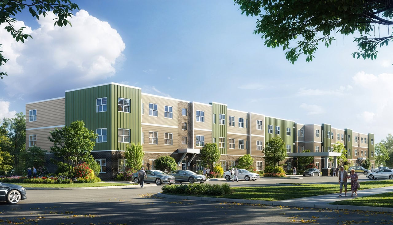 Bluffton Senior Apartments in Bluffton, Indiana, provides affordable one- and two-bedroom units, including 11 for residents with developmental disabilities.
