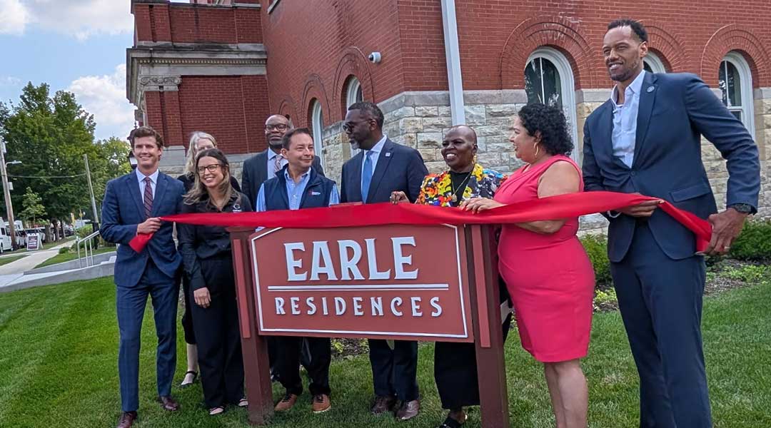 Earle Residences grand opening at the adaptively reused historic Earle School in Chicago’s Englewood neighborhood